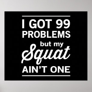 99 Problemen, maar mijn plein is er niet één Poster