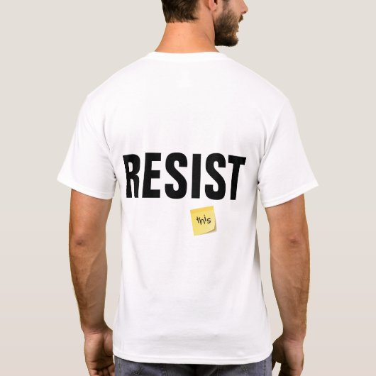 99 procent RESIST dit T-shirt (Achterkant)