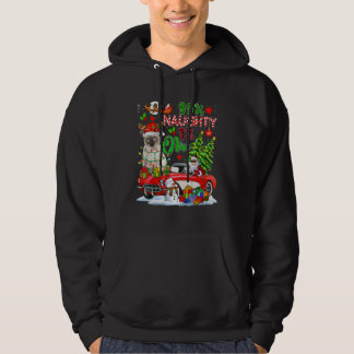 99 procent stout 1 aardig rendier kat met kerstman hoodie
