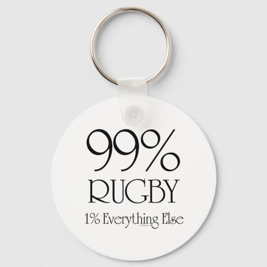 99% Rugby Sleutelhanger (Voorkant)