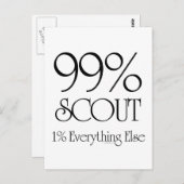 99% Scout Briefkaart (Voorkant / Achterkant)