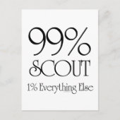 99% Scout Briefkaart (Voorkant)