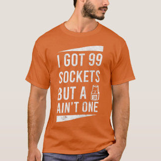 99 sockets, maar een 10 mm-eenheid, automatisch me t-shirt