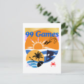 99 Spelen van de zomer Briefkaart (Staand voorkant)