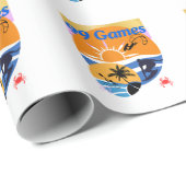 99 Spelen van de zomer Cadeaupapier (Rol Hoek)