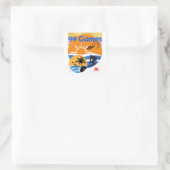 99 Spelen van de zomer Vierkante Sticker (Tas)