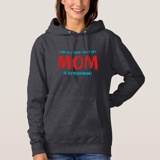 99% Superwoman Hoodie (Voorkant)