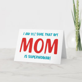 99% Superwoman Kaart