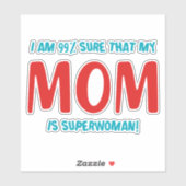 99% Superwoman Sticker (Vel)