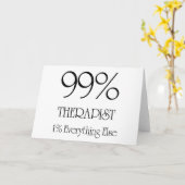 99% Therapeut Kaart (Gele Bloem)