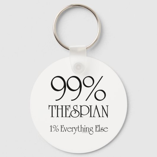 99% Thespian Sleutelhanger (Voorkant)