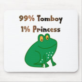 99% Tomboy 1% Prinses Muismat (Voorkant)