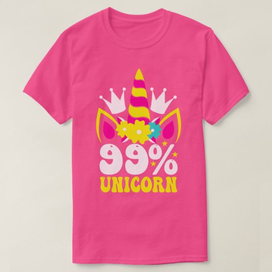99 Unicorn T-shirt (Design voorkant)