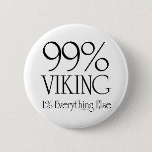 99% Viking Ronde Button 5,7 Cm