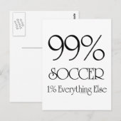 99% Voetbal Briefkaart (Voorkant / Achterkant)