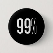 99% zwarte Button (Voorkant)
