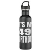 99e verjaardag Mannen  1923 99 jaar oud Waterfles (Voorkant)