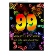 99e verjaardag nog steeds springend (Voorkant)
