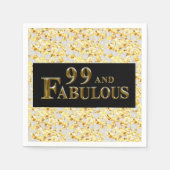 99e verjaardag servet (Voorkant)