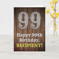 99ste verjaardag: Country Western geïnspireerd uit