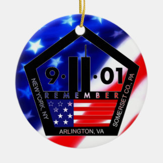 9-11 10e herdenking Jubileum Keramisch Ornament