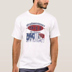 9-11 10e Jubileum herdenkingsrok T-shirt