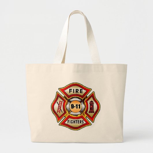 9-11-1 GROTE TOTE BAG (Voorkant)