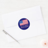 9-11-2001 Nooit vergeten shirts, Buttonnen Ronde Sticker (Envelop)