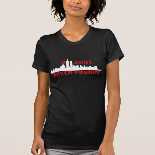 9-11-2011, NOOIT VERGETEN T-SHIRT