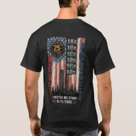 9/11 25e verjaardag t-shirt