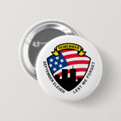 9-11 Amerikaans wereldhandelscentrum Ronde Button 5,7 Cm (Voorkant /achterkant)