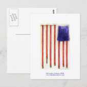 9/11 Amerikaanse Vlag Brandweer Tribute Postkaarte Briefkaart (Voorkant / Achterkant)