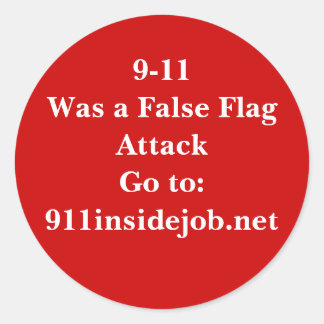 9-11 Binnenbaan Ronde Sticker