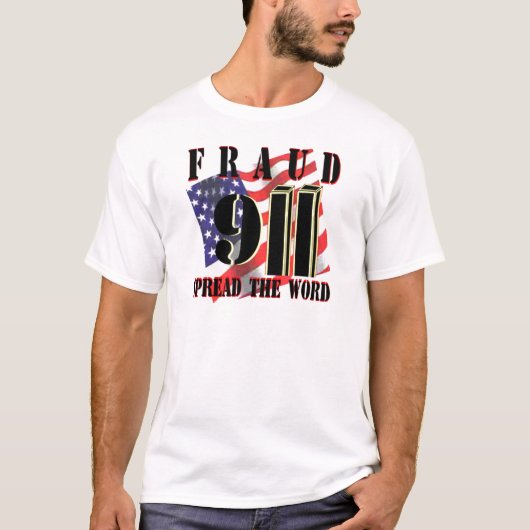 9/11 Fraud T-shirts (Voorkant)
