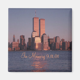 9/11 Gedenkmagneet Magneet