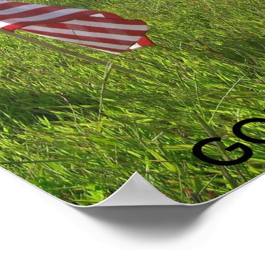 9-11, GOD BLESS AMERICA POSTER (Hoek)