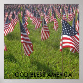 9-11, GOD BLESS AMERICA POSTER (Voorkant)