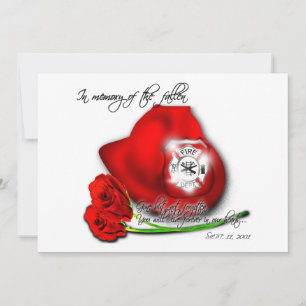 9/11 Herdenking Kaart