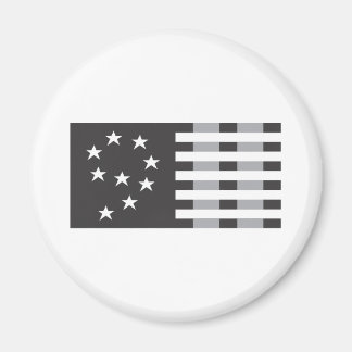 9-11 Herdenking Logo Zwart-wit Magneet