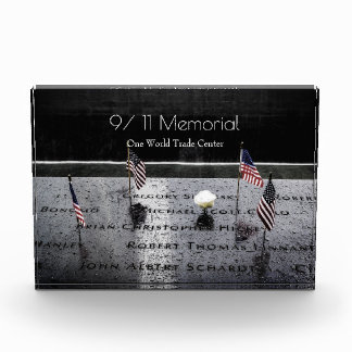 9/11-herdenkingsmonument fotoblokken