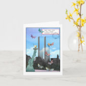 9/11 - Het World Trade Center in de Kaart overdag (Gele Bloem)