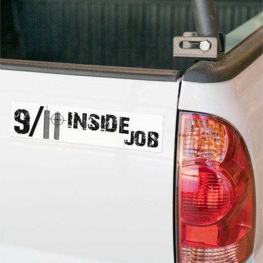 9-11 Inside job Bumpersticker (Op Truck)