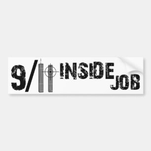 9-11 Inside job Bumpersticker