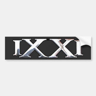 9/11 (IXXI) herdenkingssticker Bumpersticker