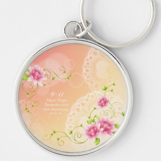 9-11 mei We vergeten nooit Sleutelhanger (Voorkant)