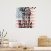 9/11 Memorial Art Print Never Forget (Keuken)