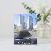 9/11 Memorial Briefkaart (Staand voorkant)
