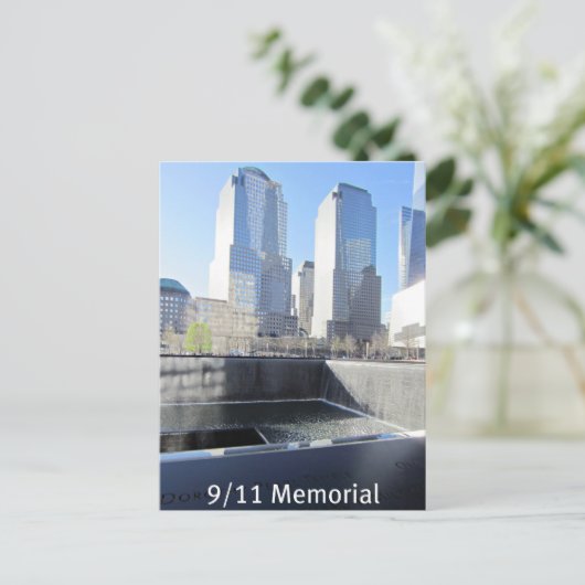 9/11 Memorial Briefkaart (Staand voorkant)