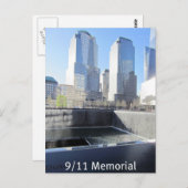 9/11 Memorial Briefkaart (Voorkant / Achterkant)