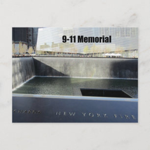 9-11 Memorial Briefkaart